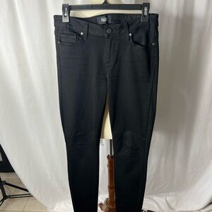 ✨ PAIGE Skinny Jeans in Black Shadow – DNM 521 – Size (Tag W2139) ✨